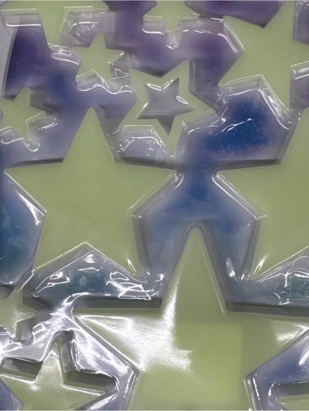 Home Essentials Blue and Purple Star Wall Decals